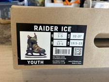 K2 Raider Green/Orange Ice Skates I220300101 