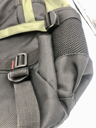KAKA Backpack 2008 Style Black Hiking Travel Laptop Unisex Adults Green Black V - Picture 10 of 12