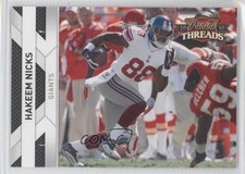 2010 Panini Threads Hakeem Nicks #97 0b3