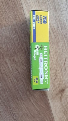 Halogenstab R7s 80mm Heitronic Ecoline 48W Warmweiß Dimmbar Neu 750 Lumen 230V