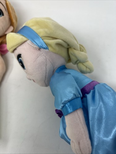 Disney Store Frozen Plüsch Junge Elsa Prinzessin Anna 13 Zoll Stofftier Puppen - Bild 8 von 17