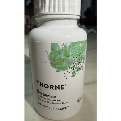 THORNE Berberine Dual Action Phytosome Plus Botanical Extract 60 Capsules
