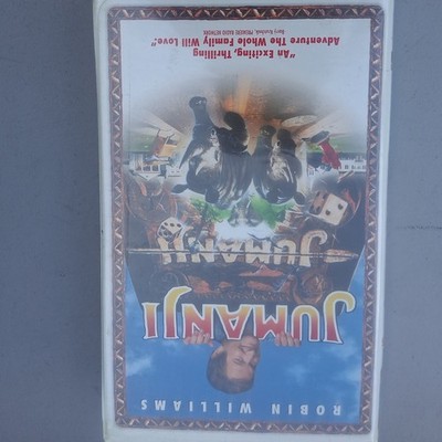 JUMANJI VHS - Clamshell 1996 ROBIN WILLIAMS Kirsten Dunst