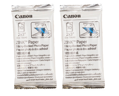 Canon Zink Fotopapier (20 Blätter)