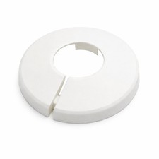 Abdeck Rosette Heizungsrohr 15–28mm variabel | Rohrabdeckung Heizung Weiß NEU