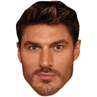 Chris Appleton (Brown Hair) Maske aus Karton