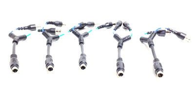 MATROX LUMA / CHROMA ORION VIDEO CABLE SPLITTER S VIDEO BNC(.LOT OF 5) -