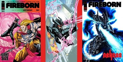 Fireborn #3 - Image Comics 2026 - 3 Book Set Main Cover A + Variants [LOT] NM+