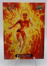 1994 Fleer Marvel Masterpieces Gold Foil Signature Series # 89 Phoenix