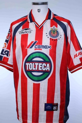 Chivas De Guadalajara 1999/00 R. Ramirez #7 Heimtrikot - M