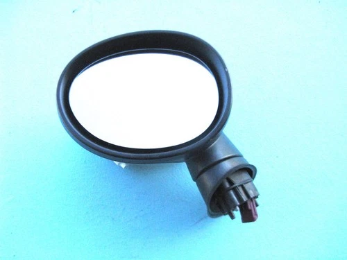 16 17 18 MINI COOPER CLUBMAN LEFT DRIVER SIDE VIEW DOOR MIRROR BLACK USED OEM LH