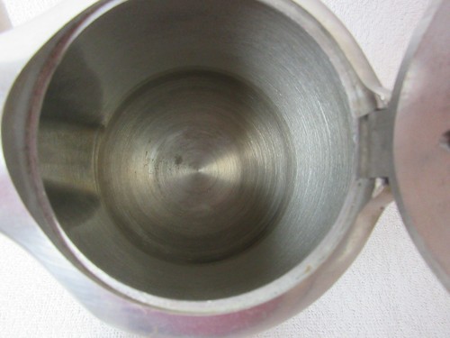 Set of 3 Pieces Picquot Ware - Two Pots, a Lidded Dish - Foto 4 di 15