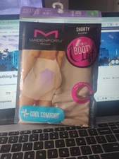 Maidenform Flexees Cool Comfort Shaping Shorts Booty S FLSn93 (Size S) BRAND NEW