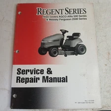Simplicity Regent service and repair manual TP 500–2183–00 – RG