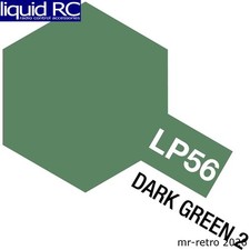 Tamiya USA TAM82156 Lacquer Paint LP-56 Dark Green 2 10 ML