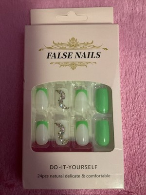 False nails, Do It Yourself, Kunstnägel 24pcs, Natural Delicarte & Comfortable