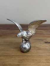 Vintage Chrome American Eagle Hood Ornament Vintage Chrome American Eagle Hood Ornament