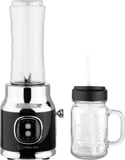 Retro Smoothie Maker Personal Blender with Mason Jar, Perfect for Shakes and ...