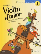 Violin Junior: Lesson Book 1 A Creative Violin Method for Children Book with Med