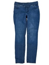 Chico's So Slimming Dark Wash Mid-Rise Pull-On Slim Denim Jeans Women's 0 US 4