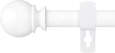 Curtain Rods for Windows 66 to 120  - 5/8'' Metal Heavy Duty Curtain Rods Set...