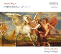 Joseph Haydn: Symphonies Nos. 24,30,42,43 | Gyorgy Vashegyi Orfeo Orchestra | Cd