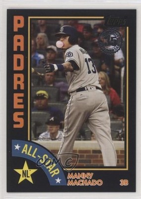 2019 Topps 1984 Baseball All-Stars Black 210/299 Manny Machado #84AS-MM 0g65