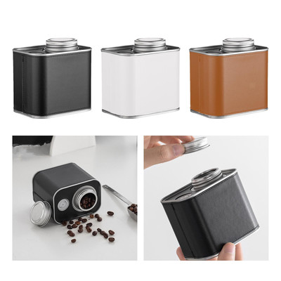 Kaffeekanister Kaffee Aufbewahrung Organizer PU Teekanister Loser Tee Einfach zu