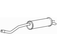 Quality Rear Exhaust Silencer Back Box for Seat Ibiza ST CGGB 1.4 (2010-2016)