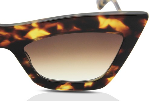 Dita Women's Sunglasses Erasur DTS507-02 Tortoise/Gold/Brown 53mm Authentic - Picture 6 of 10
