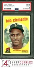 1959 TOPPS #478 ROBERTO BOB CLEMENTE PIRATES HOF PSA 9