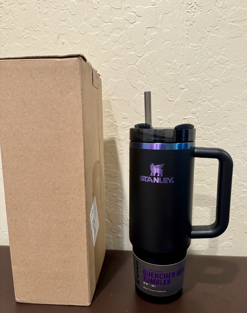 Stanley - The Black Chroma Quencher H2.0 FlowState Tumbler - 30 OZ