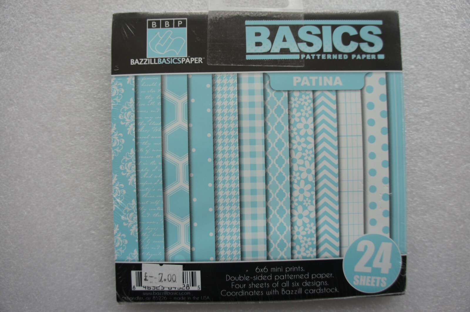 DISCOUNTED Bazzil Basics Papercraft Embellishments Words Numbers Brads