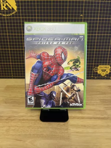 Spider-Man: Friend or Foe Microsoft Xbox 360 US Brand New Factory Sealed RARE
