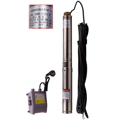 3" Pompe de Puits Profond Submersible Trou de forage 3800 L/H Garden PRO - Picture 6 of 12