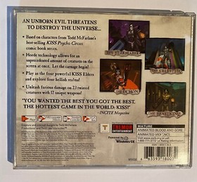 KISS Psycho Circus DC Dreamcast USA