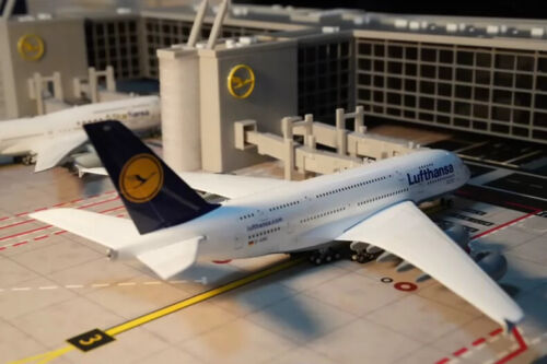 3D gedruckt 1/400 großes Flughafen Terminal Frankfurt Flughafen, Deutschland Modell - Bild 3 von 8