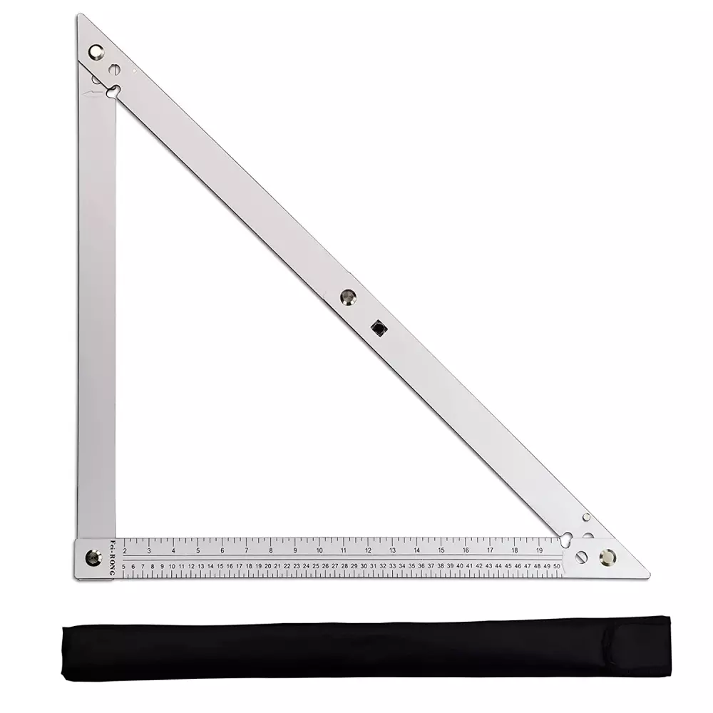 Drywall Triangle Ruler Square Folding Layout Aluminium Frame Construction