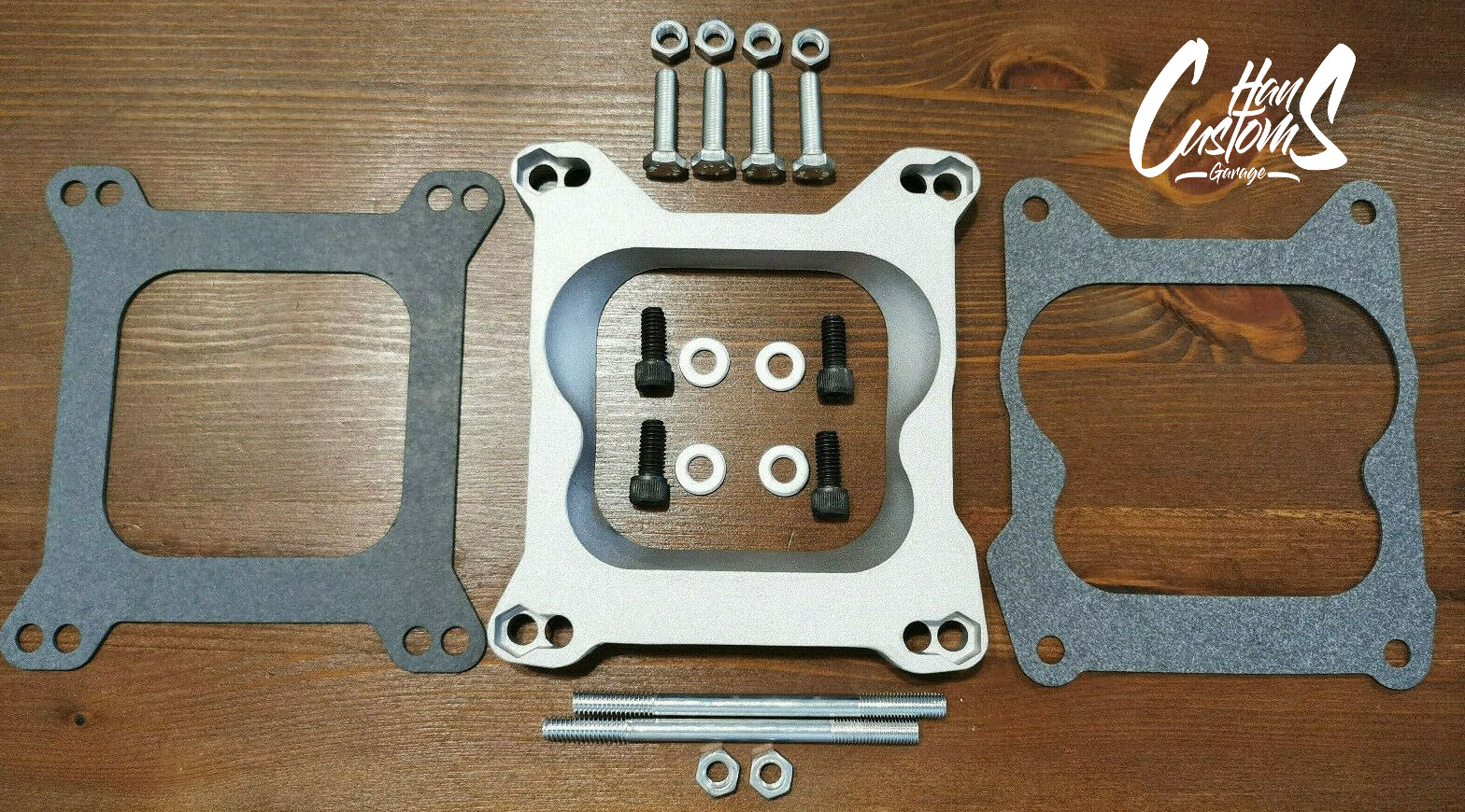 VERGASER ADAPTER HOLLEY EDELBROCK VERGASER AUF ROCHESTER QUADRAJET