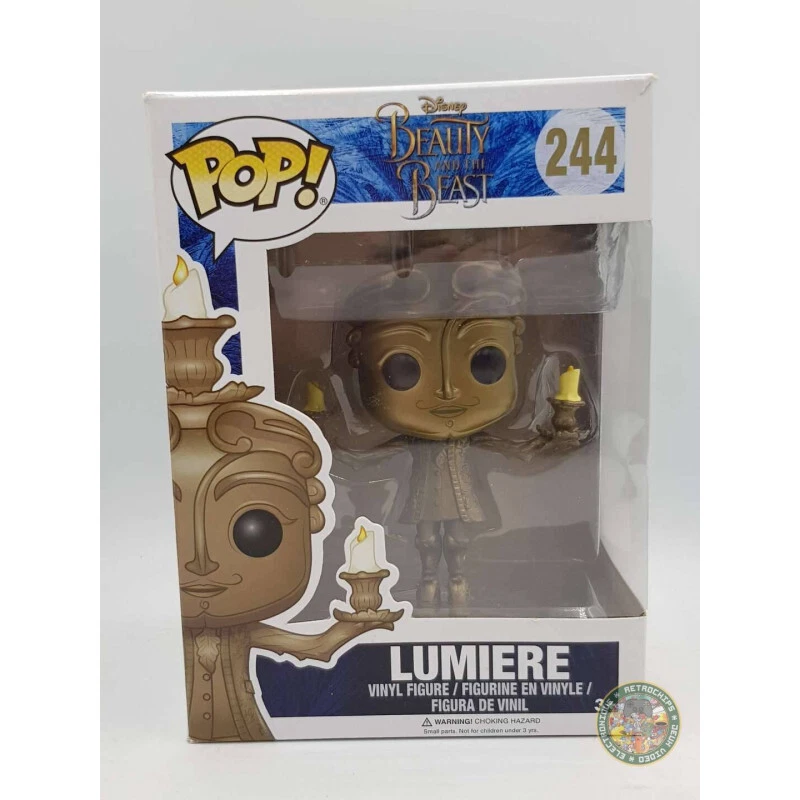Funko POP 244 Disney La Belle et La Bete Lumiere