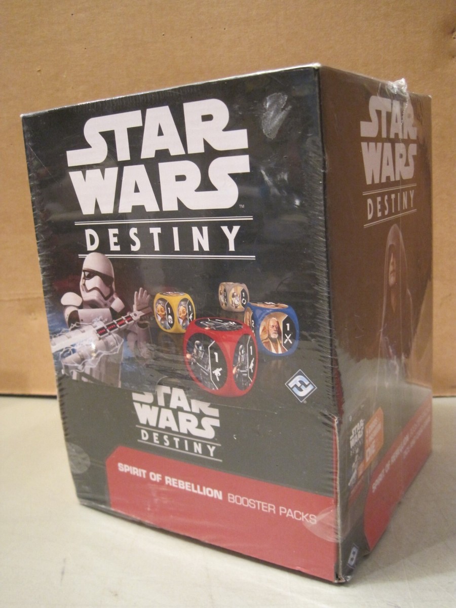 star wars destiny booster box spirit of rebellion Amazon.com: Star Wars Destiny TCG: Spirit Of Rebellion [Dice & Cards] main image 1