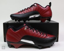 Nike Jordan 12 Low Alpha Menace Oklahoma OU PE Football Cleats Mens Size 10.5-14