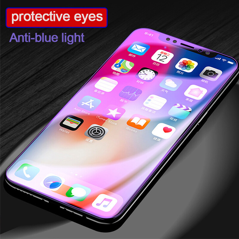 Anti Blue-Ray Hydrogel Film Screen Protector For iPhone 14 12 7 13 6 XR XS SE 11