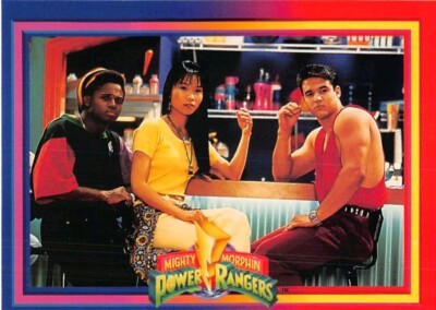 1994 Saban Mighty Morphin Power Rangers #28 Angel Groove Juice Bar