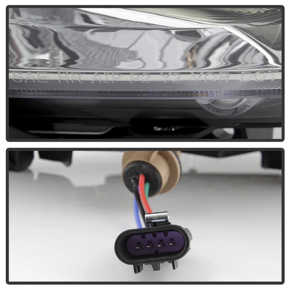 Faros de repuesto izquierda+derecha Dodge Charger 2011-2014 tipo halógeno Foto 4 de 4