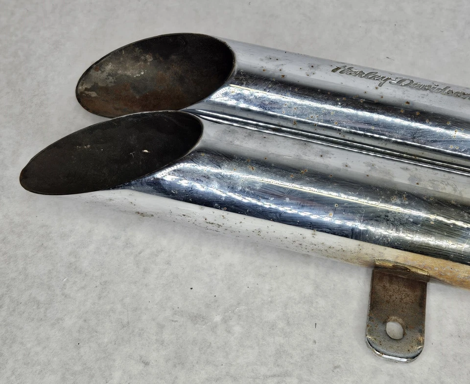 Par de tubos silenciadores de escape deslizables Harley Screamin Eagle 80029-95 Foto 4 de 4