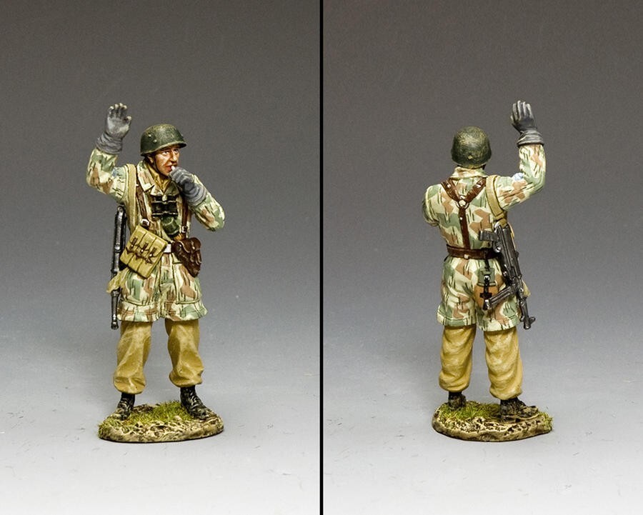 Cadeau de collectionneur King and Country LW068 Giving The Signal RETIRE