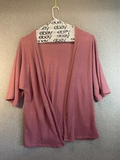 Women's Solid Color Sweater Cardigan Long Sleeve 5XL Jacket