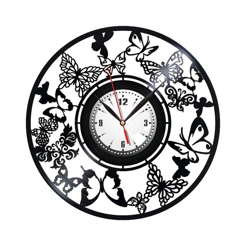 Bengt Ek Design Quartz 7 1/2”Aluminum Wall Clock Switzerland