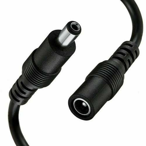 Cable de extensión de alimentación de 5 metros macho a hembra DC para cámaras de seguridad CCTV LED - Imagen 4 de 9